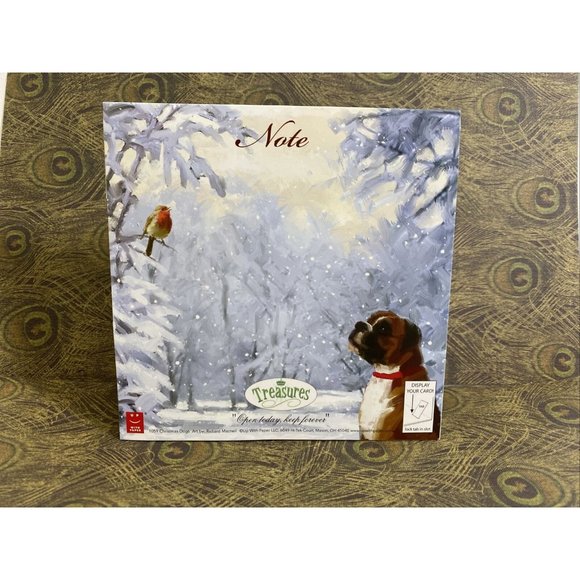 Up With Paper 3D Pop Up Greeting Card Christmas Dogs, Multicolor (1059) - Picture 6 of 6